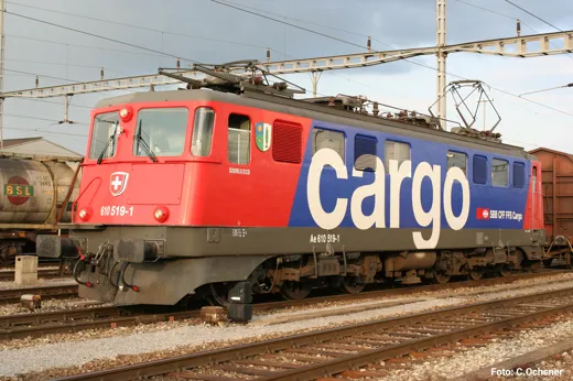 SBB E-Lok CARGO 610 519-1 Giubiasco, Ep.V, DC