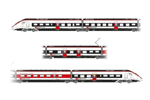 SBB 5-teil. Triebzug RABe 501 011 Thurgau, Ep. VI, DC