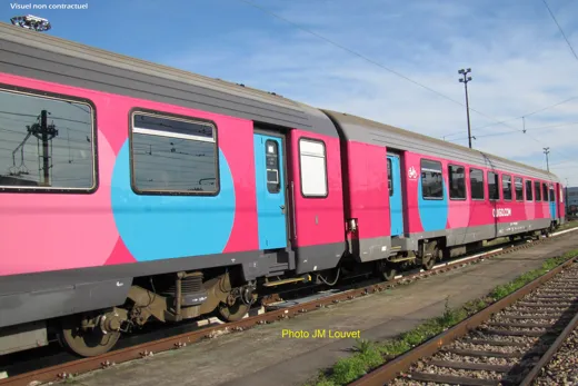SNCF 2 Corail Wagen 2. Klasse OUIGO, Ep. VI