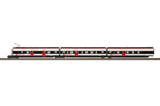 SBB Wagen Set 2 (H,J,K)) zu RABe 501 011 Thurgau, Ep. VI, DC