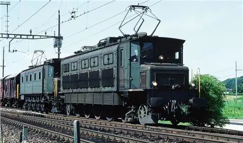 SBB 2 elektr. Lokomotiven Ae 4/7 SAAS DC Ep.IV