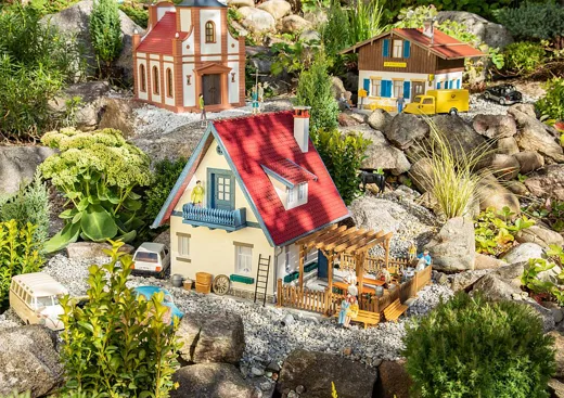 Einfamilienhaus mit Pergola