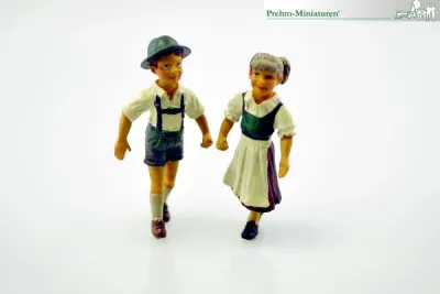 Kinderpaar Set, 2 Figuren