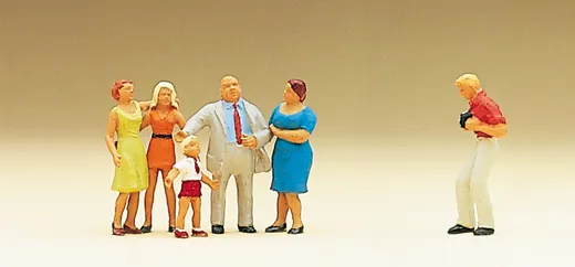 Familie Krause wird fotografiert