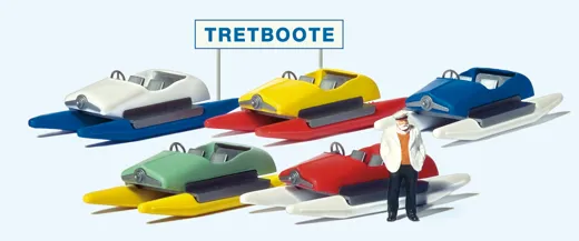 Tretbootverleih