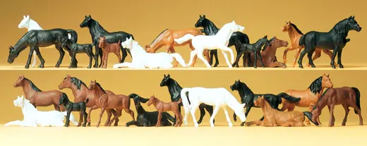 Pferde, 26 Figuren