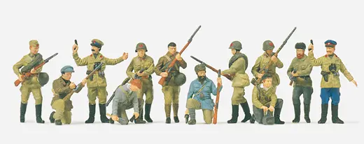 Infanteristen und Partisanen UdSSR 1942-43, unbem.
