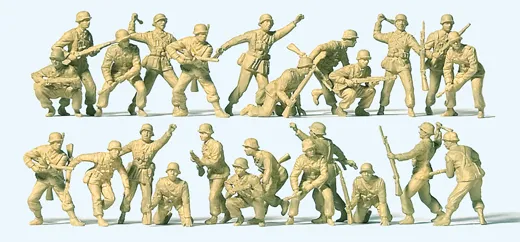 Deutsches Afrika Korps im Gefecht DR 1941-43, 24 Fig. unbem.