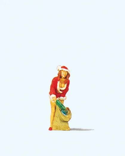 Christmas Girl mit Gabensack