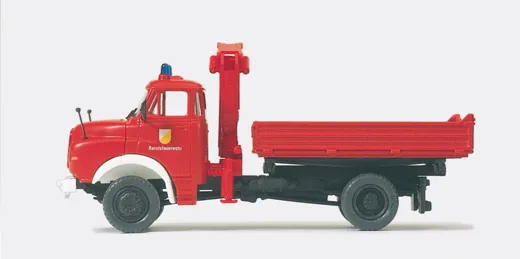 Dreiseitenkipper mit Ladekran FW MAN 11.136 MEILLER