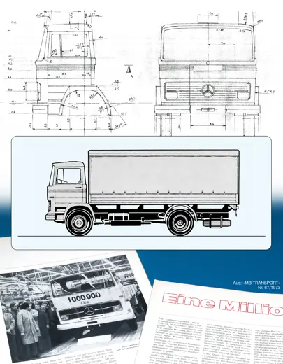 Lastkraftwagen MB LP 1113