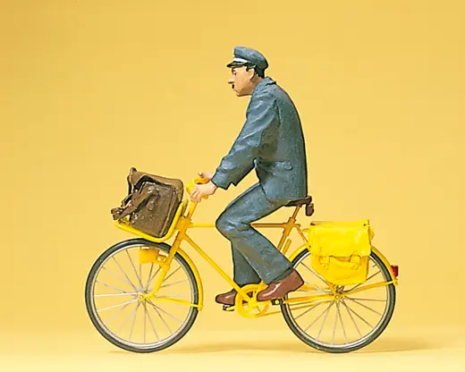 Postbote (Frankreich) auf Fahrrad