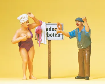 Baden verboten