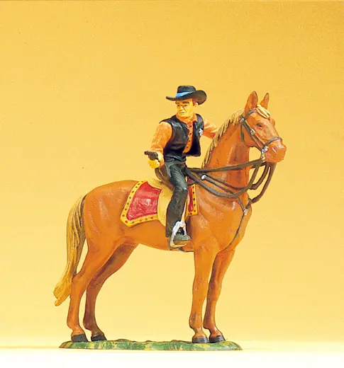 Sheriff zu Pferd mit Revolve