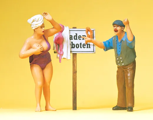 Baden verboten