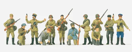 Infanteristen und Partisanen UdSSR 1942/43