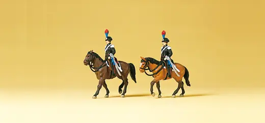Carabinieri zu Pferd. Italien