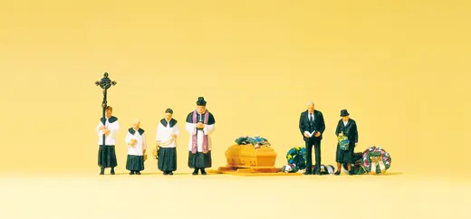 Beerdigung und katholischer Geistlicher