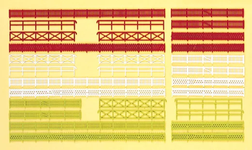 Zäune. 30 Stück. Bausatz