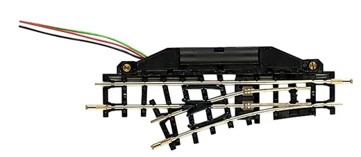 Feldbahnweiche links, 24°, 104,2mm