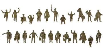 H0-Bahnfiguren (unbemalt)