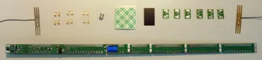 LED-Universal-Beleuchtungssatz für 4-achsige H0-Wagen