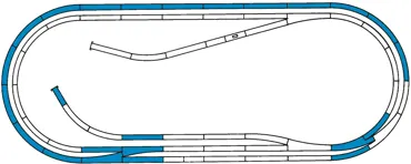 ROCO LINE Gleisset D