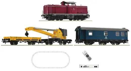 z21 start Digitalset: Diesellokomotive BR 211 mit Kranzug, DB