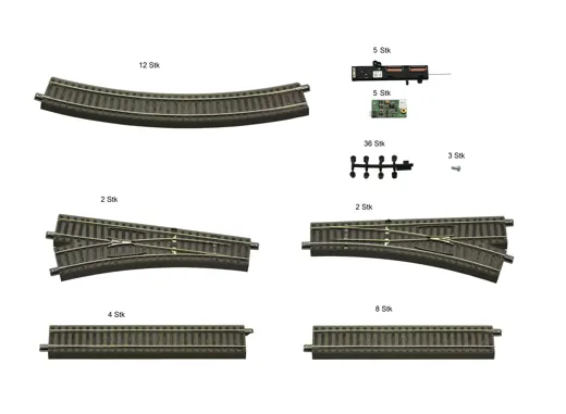 Gleis-Ergänzungsset für Digital Starter Sets