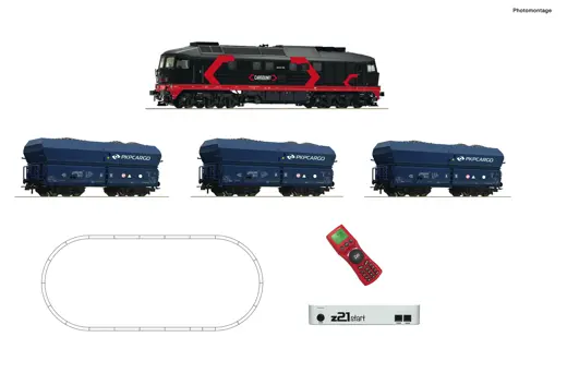 z21 start Digitalset: Diesellokomotive BR 232 mit Güterzug, Cargounit/PKP