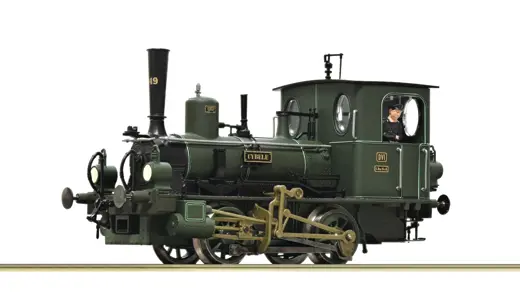 Dampflokomotive „CYBELE“ (bayer. D VI), K.Bay.Sts.B.