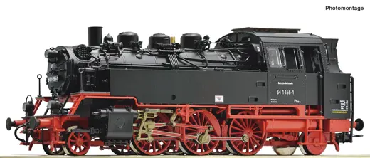 Dampflokomotive 64 1455-1, DR