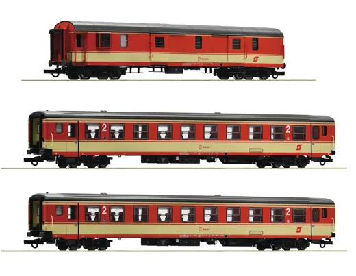 3-tlg. Set 2: Eilzug „E 712“, ÖBB