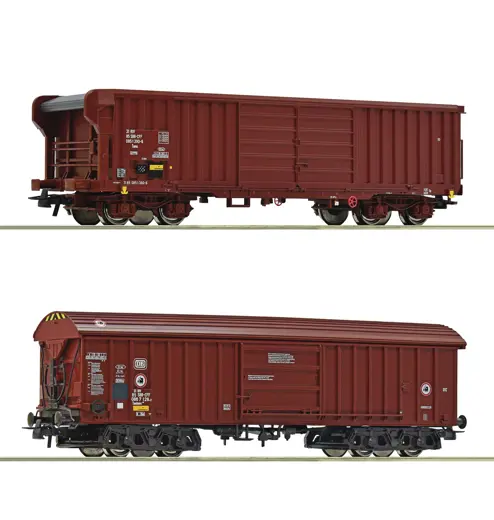 2-tlg. Set: Güterwagen, DB/SBB