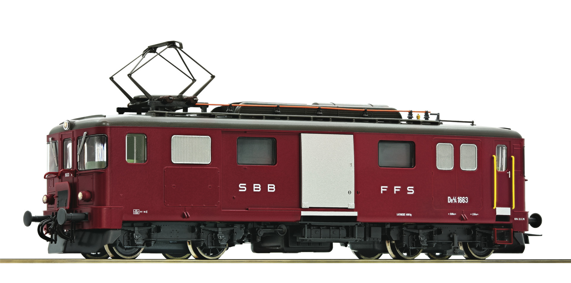 Roco 78656 Elektrischer Gepäcktriebwagen De 4/4 1668, SBB World of