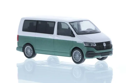 VW T6.1 Bus KR candyweiß/bay leaf green