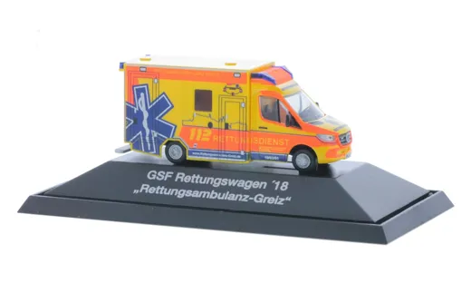 GSF RTW ´18 Rettungsambulanz Greiz