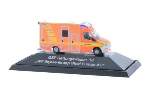 GSF RTW ´18 Werkfeuerwehr thyssenkrupp Steel Europe AG