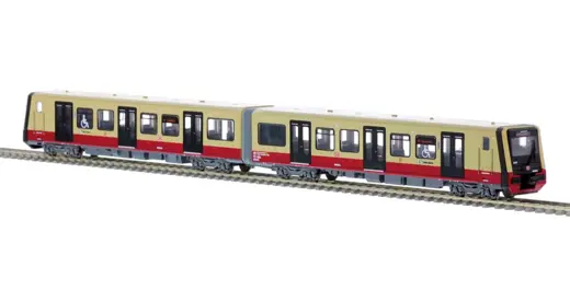 Stadler/Siemens BR 483 Fahrmodell 2tlg. S-Bahn Berlin Wagennr. 483 001 Viertelzug