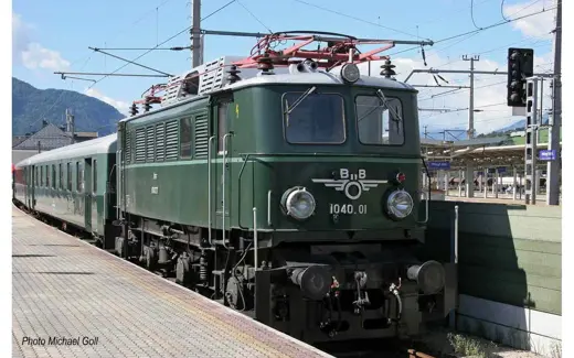ÖBB elektrische Lok 1040 grün Ep.III-IV DCC
