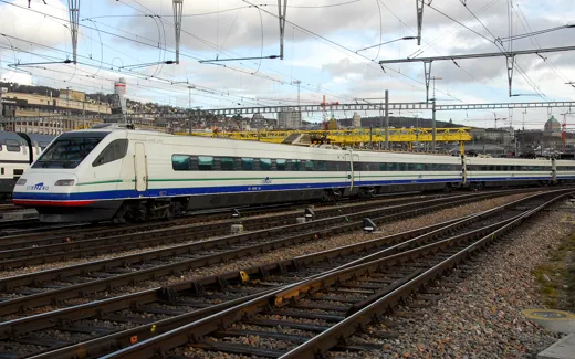 Cisalpino E-Triebzug ETR 470 Urpsrungsausführung, 4-teilig, Ep. V