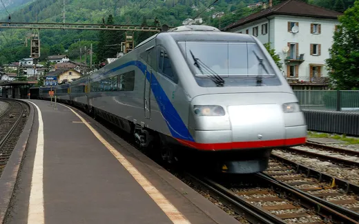 SBB E-Triebzug ETR 470, silbrig, 4-teilig, Ep. V