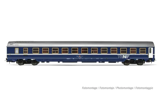 SBB TEN-Schlafwagen MU 64 mit Schürze TEN Ep. IV