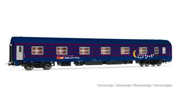 SBB Schlafwagen MU 68 Mond und Sterne Ep. V