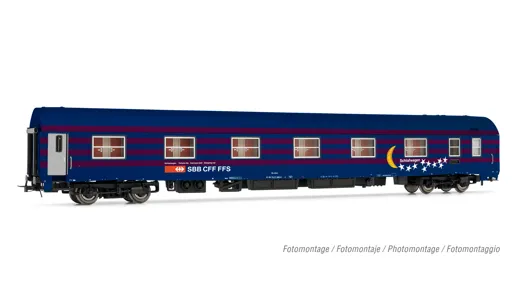 SBB Schlafwagen MU 68 Mond und Sterne Ep. V