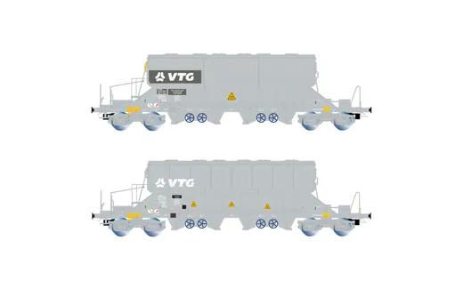 D-VTGCH 2 Taoos Schwenkdachwagen, grau, Ep. VI