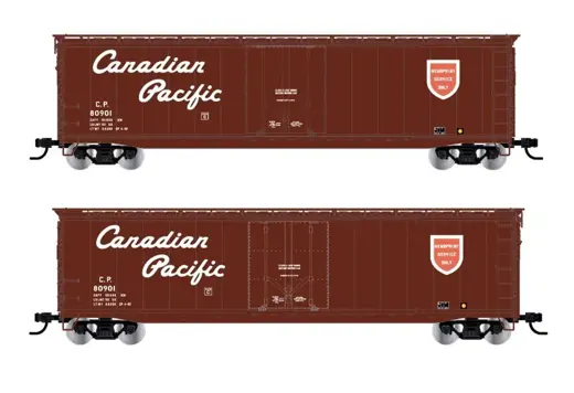 Canadian Pacific, plug door boxcar Newsprint Service Only 80927