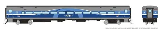 Comet Car Coach AMT 724