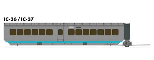 TurboTrain Coach UAC/DOT