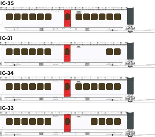 TurboTrain Pk CN Rail 261